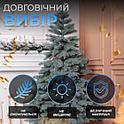 Лита штучна ялинка 1,1 м блакитна Карпатська Преміум KOS-KARPBL11, фото 4