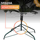 Штучна ялинка 1.1 м зелена, новорічна ялинка Косівська V8 ялинка штучна реалістична Преміум KOS-KOSGR11, фото 3