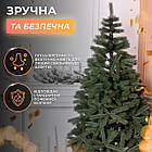 Штучна ялинка 1.8 м зелена, новорічна ялинка Косівська V8 ялинка штучна реалістична Преміум KOS-KOSGR18, фото 5