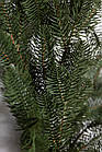 Штучна гірлянда Хвоя 2 м зелена, новорічна гірлянда лита реалістична Преміум KOS-HVO12, фото 5