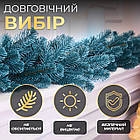 Штучна хвойна гірлянда 2 м блакитна Преміум TD-BRNCHBL2, фото 3