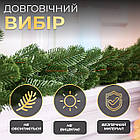 Штучна хвойна гірлянда 1 м зелена Преміум TD-BRNCHGR1, фото 3