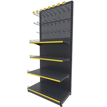 Торговий стелаж TSP/Р-7 (2200х950) пристінний перфорований