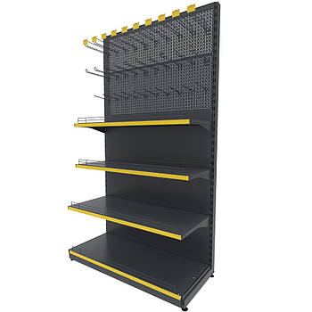 Торговий стелаж TSР/P-8 (2200х1200) пристінний перфорований