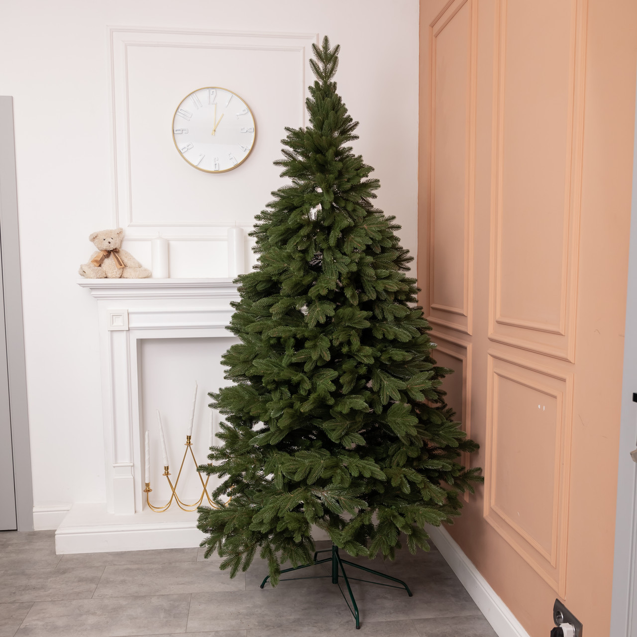 Лита штучна ялинка 1,1 м зелена Шепетовська Преміум KOS-SHPGR11, фото 1