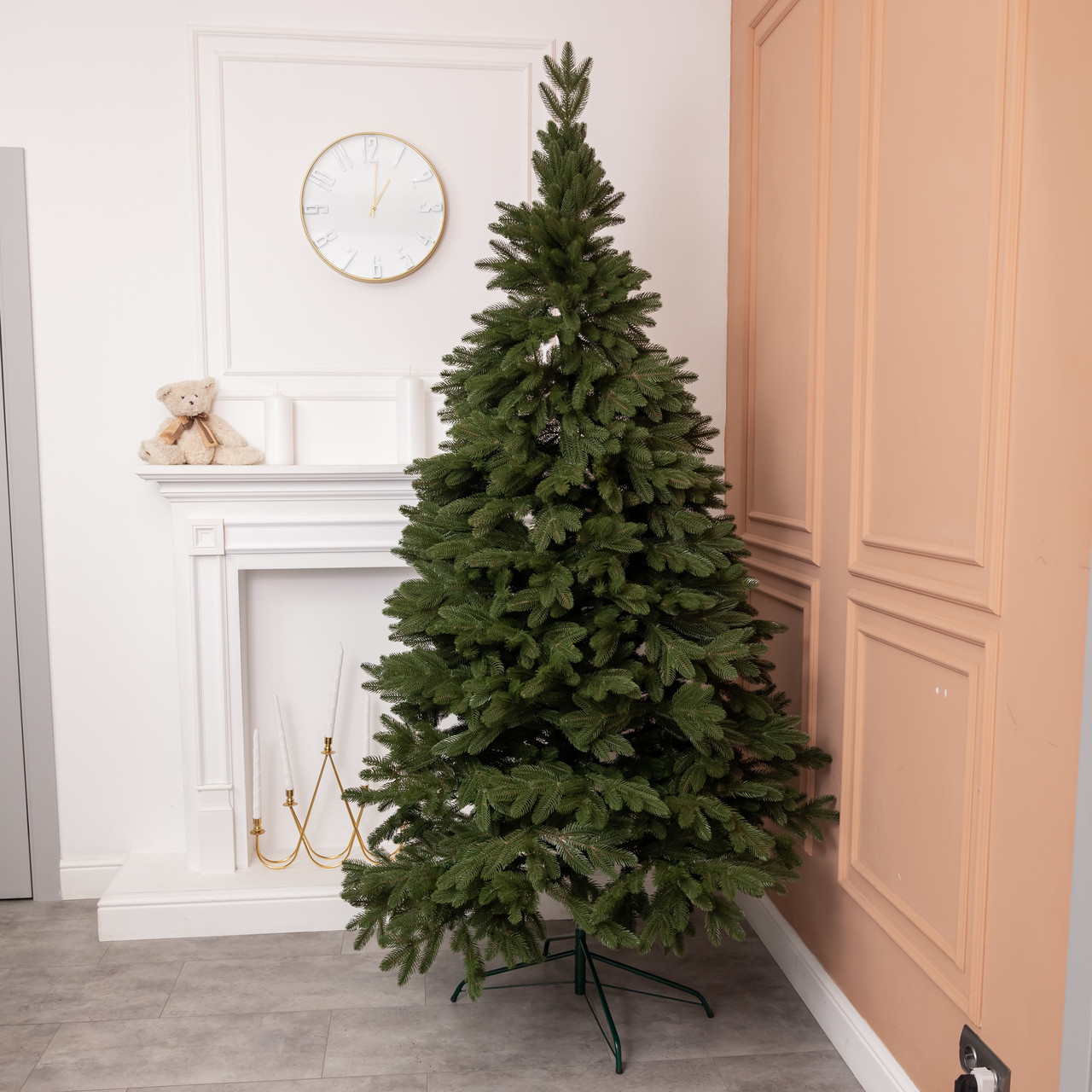 Лита штучна ялинка 2,1 м зелена Шепетовська Преміум KOS-SHPGR21, фото 1