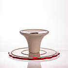 Тортівниця порцелянова на ніжці New Year Ø21 (см) CR-1-6, фото 3