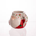 Новорічна порцелянова чашка для чаю та кави Merry Christmas 400 (мл) чашка на подарунок на новий рік CR-1-13, фото 2