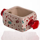 Цукерниця новорічна порцелянова 24×11.5×8 (см) CR-1-22, фото 4