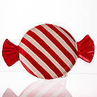 Новорічна тарілка з порцеляни у формі цукерки  Ø15,5 см CR-1-25, фото 4