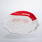 Блюдо сервірувальне новорічне Santa Claus 27×21 (см) з порцеляни CR-1-32, фото 3