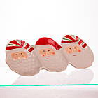 Блюдо сервірувальне новорічне для закусок Santa Claus 33.5×12.5 (см) з порцеляни CR-1-33, фото 2