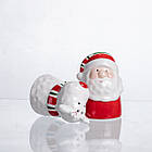 Набір для спецій з порцеляни New Year 2 баночки по 100 мл CR-1-36, фото 2