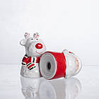 Набір для спецій з порцеляни New Year 2 баночки по 100 мл CR-1-36, фото 3