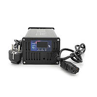 Зарядний пристрій для акумуляторів LiFePo4 60V(73V), 20S, 10A з індикацією та Triangle plug для швидкого заряджання і тривалої