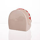 Серветниця на стіл Santa Ø15 см порцелянова CR-1-37, фото 3