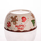 Тарілка супова порцелянова новорічна Ø15 (см) Merry Christmas 800 мл CR-1-44, фото 5