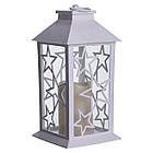 Ліхтар декоративний 14×14×30 (см) підвісний з LED підсвічуванням Білий CR-3-1, фото 5