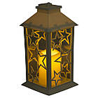 Ліхтар декоративний 14×14×30 (см) підвісний з LED підсвічуванням Білий CR-3-1, фото 7