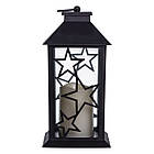 Ліхтар декоративний 14×14×30 (см) підвісний з LED підсвічуванням Чорний CR-3-2, фото 2