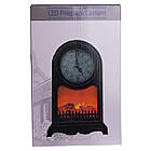 Декоративний камін-годинник LED-підсвічування USB 14.5×12×27 (см) CR-3-5, фото 3