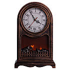 Декоративний камін-годинник LED-підсвічування USB 14.5×12×27 (см) CR-3-5, фото 5