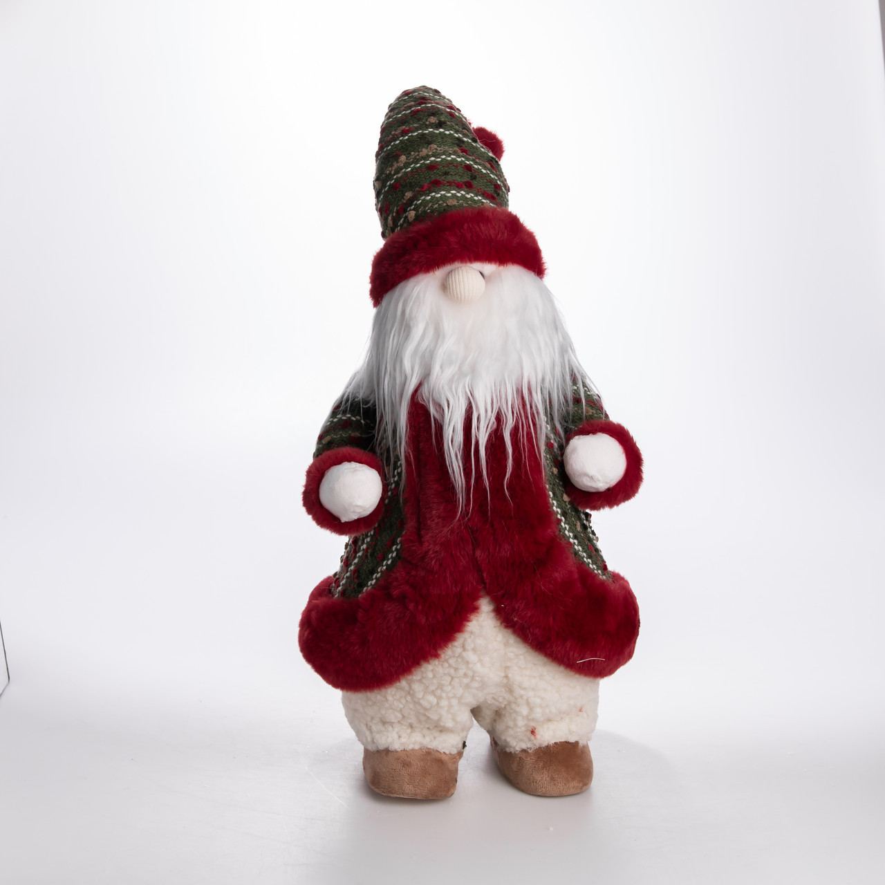 Новорічна фігурка Скандинавський Санта 21×20×53 (см) Червоний CR-4-8, фото 1