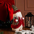 Новорічна фігурка Скандинавський Санта 21×20×53 (см) Червоний CR-4-8, фото 5