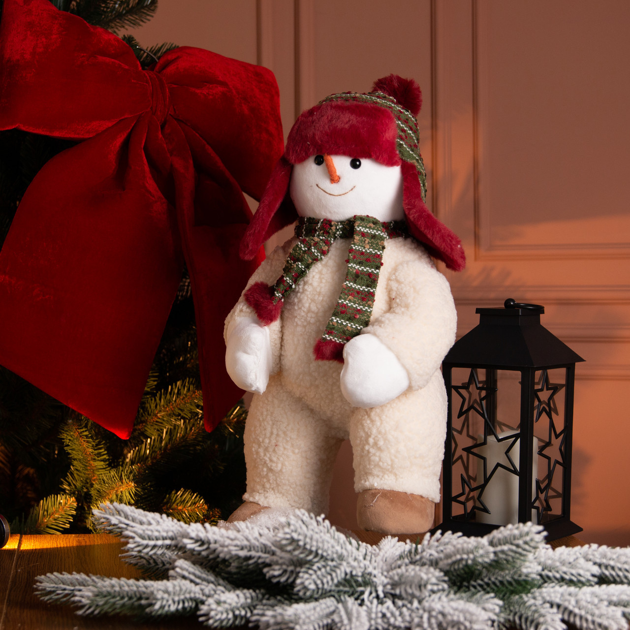Новорічна фігурка Сніговик 29×23×54 (см) CR-4-10, фото 1