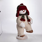 Новорічна фігурка Сніговик 21×21×45 (см) CR-4-11, фото 2