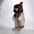 Новорічна фігурка Сніговик 21×21×45 (см) CR-4-11, фото 3