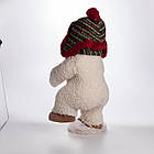 Новорічна фігурка Сніговик 21×21×45 (см) CR-4-11, фото 5