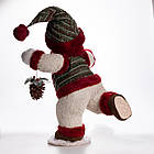 Новорічна фігурка Сніговик з шишкою 40×33×74 (см) CR-4-13, фото 3