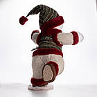 Новорічна фігурка Сніговик з шишкою 40×33×74 (см) CR-4-13, фото 4