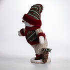 Новорічна фігурка Сніговик з шишкою 26×21×38 (см) CR-4-15, фото 2