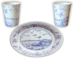 Набір посуду KOZA Style Гуси великий (100 предметів)