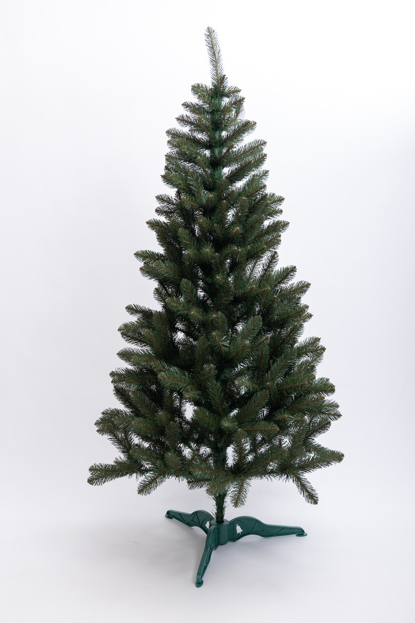 Штучна ялинка 1,5 м зелена, новорічна ялина Різдвяна ніч SOK-3-3, фото 1