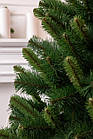 Штучна ялинка 2,2 м зелена, новорічна ялинка Різдво штучна реалістична Преміум SOK-2-7, фото 10