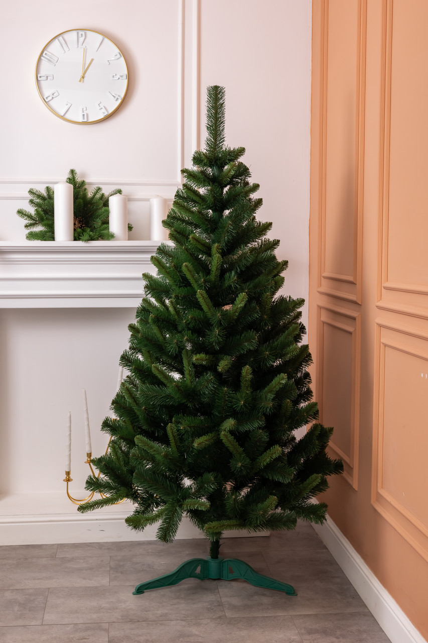 Штучна ялинка 2,6 м зелена, новорічна ялинка Різдво штучна реалістична Преміум SOK-2-8, фото 1