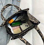 Стильна жіноча сумка леопардова, фото 2