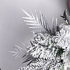 Штучний різдвяний вінок Засніжений Святковий 60 см TD-VINSN, фото 2