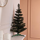 Штучна новорічна настільна міні ялинка «Полонинська» зелена 60 см SOK-M-03-3, фото 2