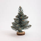 Штучна новорічна міні ялинка «Полонинська» блакитна 25 см SOK-M-03-1-1, фото 2