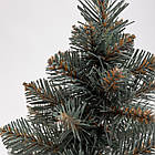 Штучна новорічна міні ялинка «Полонинська» блакитна 25 см SOK-M-03-1-1, фото 4