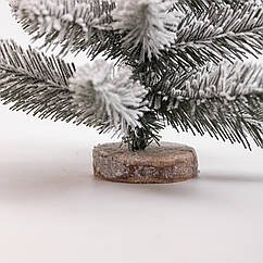 Штучна новорічна міні ялинка «Полонинська» зимова 45 см SOK-M-04-2