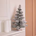 Штучна новорічна міні ялинка «Полонинська» зимова 45 см SOK-M-04-2, фото 3