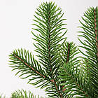 Штучний підсвічник вінок Новорічний з декором зелений на 1 свічку SOK-O-1, фото 3