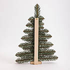 Штучна ялинка настінна Полонина 60 см на дерев'яній підставці SOK-M-V-1, фото 4