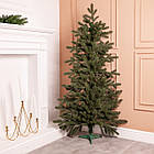 Лита штучна ялинка зелена 120 см на пластиковій підставці SOK-M-D-4, фото 2