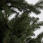 Лита штучна ялинка зелена 120 см на пластиковій підставці SOK-M-D-4, фото 8